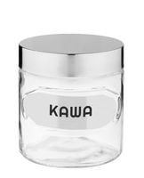 Pojemnik spożywczy słoik szklany OZZY napis KAWA 830 ml przezroczysty