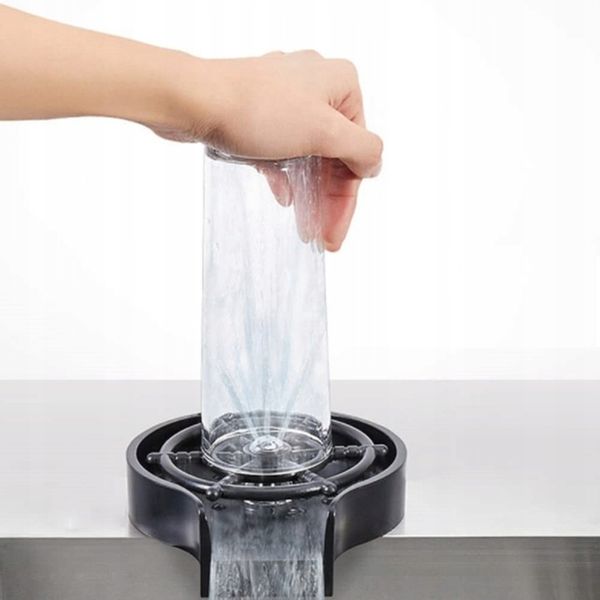 AUTOMATYCZNA MYJKA DO SZKLANEK KUBKÓW BUTELEK PŁUCZKA DO ZLEWU + GRATISY zdjęcie 12