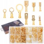 Zestaw konektorów samochodowych męskie żeńskie oczkowe 450 szt KD10493