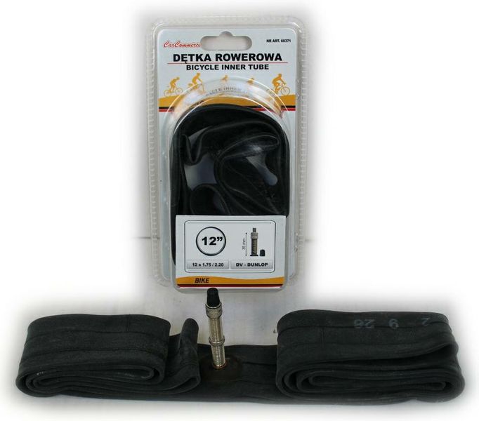 Dętka do roweru 12 x 1,75 / 2,20   DV zdjęcie 1