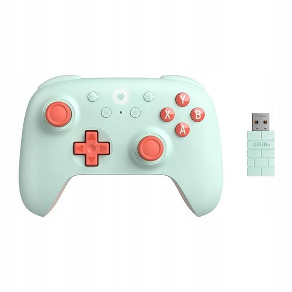 Pad Bezprzewodowy 8Bitdo Ultimate 2C Mint Hall Effect 2.4G BT Android PC zdjęcie 1
