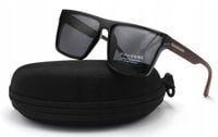 OKULARY PRZECIWSŁONECZNE MĘSKIE POLARYZACYJNE SPORTOWE ETUI KIEROWCÓW UV400