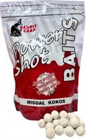 2 x KULKI BANDIT CARP POWER SHOT 1kg 18mm MIGDAŁ KOKOS