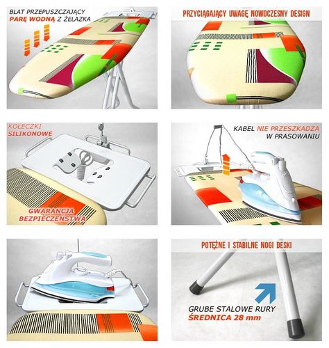 Deska do prasowania Blaster - Geometric na Arena.pl