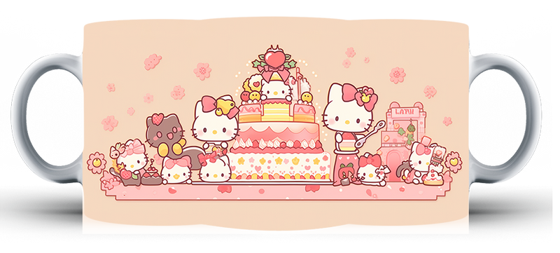 Kubek ceramiczny Hello Kitty zdjęcie 2