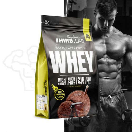 Białko koncentrat serwatkowe WPC 750 g Instant Whey Protein czekolada hiro na Arena.pl