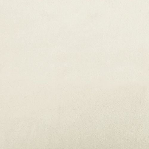 3-częściowy komplet wypoczynkowy, obity aksamitem, kremowa na Arena.pl