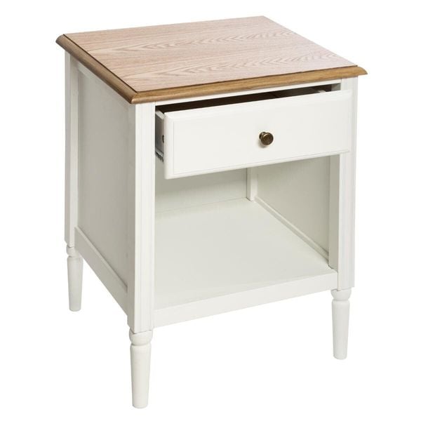 Szafka nocna Solen biała zdjęcie 3