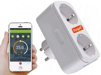 Wtyczka Gniazdko Podwójne WiFi ZigBee TUYA SMART Idomtuya