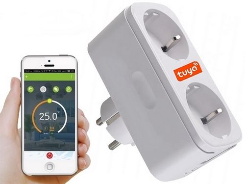 Wtyczka Gniazdko Podwójne WiFi ZigBee TUYA SMART Idomtuya na Arena.pl