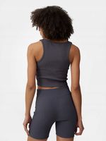 BEZRĘKAWNIK, CROP-TOP DAMSKI 4FSS23TTSHF330 4F L