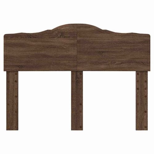 Zagłówek Brązowy dąb 135 cm Materiał drewnopochodny na Arena.pl