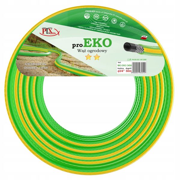 Wąż ogrodowy PROEKO 3/4" 50m zdjęcie 1