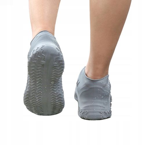 Ochraniacze POKROWCE BUTY NIEPRZEMAKALNE BIEŻNIK GRUBE Antypoślizgowe r.L na Arena.pl