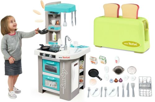 Smoby Kuchnia mini Tefal Studio Bubble 311023 + toster na Arena.pl