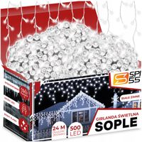 Kurtyna świetlna SPI 55 sople 301 - 500 lampek