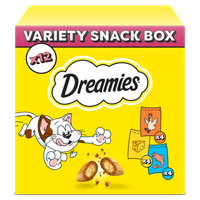 Dreamies Mieszanka przekąsek dla kota Variety Snack Box 12 x 60g