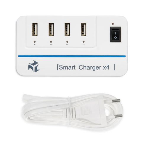 ŁADOWARKA SIECIOWA I-BOX IC-4 4xUSB, 4A, MIKROPROCESOR na Arena.pl