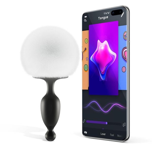 Magic Motion - Bunny App Controlled Vibrating Bunny Tail Anal Plug zdjęcie 1