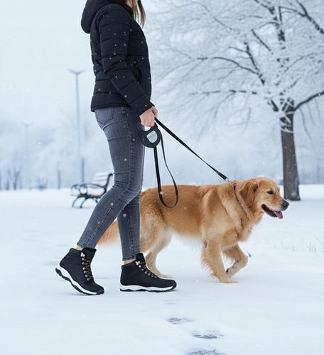 BUTY ZIMOWE DAMSKIE SPORTOWE OCIEPLANE ŚNIEGOWCE P3 na Arena.pl