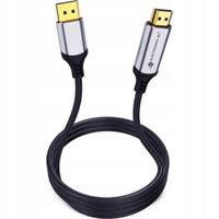 2X Kabel przedłużacz Display Port DP męski do HDMI męski 4K 30Hz 180cm 1,8m