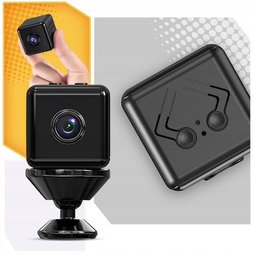 Mini kamera szpiegowska SMART detekcja ukryta kamerka Mała WIFI 4K na Arena.pl