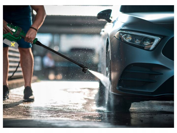 PARKSIDE Myjka ciśnieniowa akumulator 4Ah smart bezprzewodowa myjka 25 bar zdjęcie 7