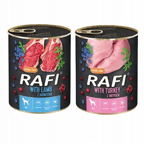 DOLINA NOTECI Rafi dla psa mix smaków 30x800g na Arena.pl