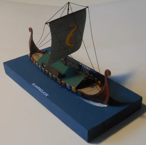 Drakar Oseberg, D-209, 1:180 zdjęcie 4