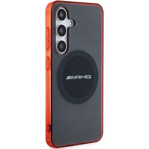 AMG AMHMS24S23HBCK S24 S921 czarny/black hardcase Transparent Bicolor na Arena.pl