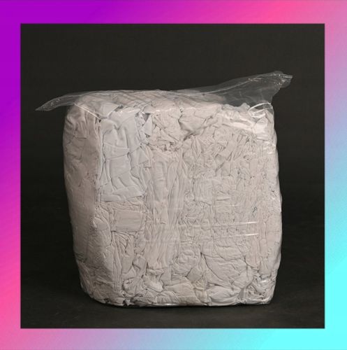 Czyściwo Bawełniane Przemysłowe Białe Cięte Bezpyłowe Pościel 100 % 8 KG na Arena.pl