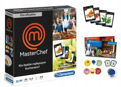 CLEMENTONI GRA MasterChef RODZINNA PLANSZOWA na Arena.pl