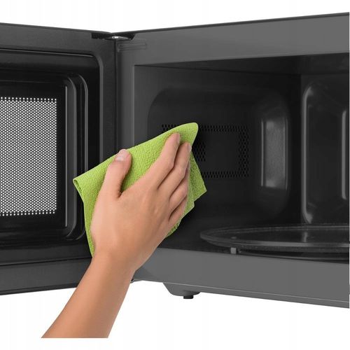 Kuchenka Mikrofalowa Wolnostojąca Mikrofalówka Czarna 700W 20 litrów na Arena.pl