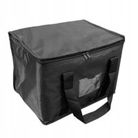 TORBA TERMICZNA WODOODPORNA IZOLACYJNA PLAŻOWA LODÓWKA CZARNA LEKKA 28 L