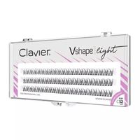 Clavier Kępki Rzęs Vshape Light – Jaskółki 12mm