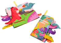 DLA DZIECI MIĘKKA KSIĄŻECZKA DINOZAURY