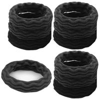 Zestaw frotki gumki mocne do włosów 20 sztuk KR14_Czarny