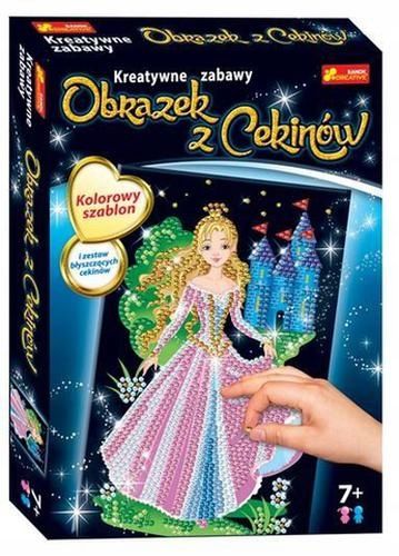 Cekinowy obrazek. Krolewna 22126 zdjęcie 2