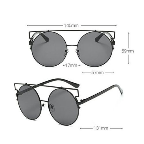 Okulary Lustrzane Over&Amp;Over - Czarne Z Czarnymi Oprawkami Ok83Wz2 na Arena.pl