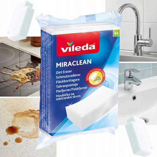Magiczna gąbka Vileda Miraclean 4 szt. na Arena.pl