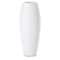 Nowoczesny wazon ceramczny RISO 12X12X30 biały