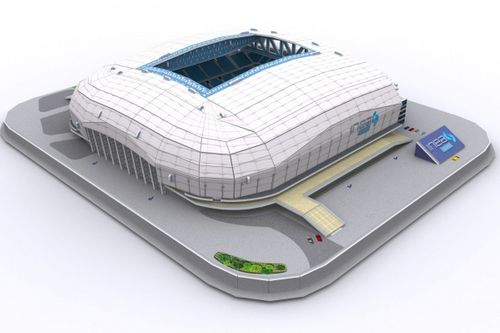 Puzzle 3D Stadion Lech Poznań na Arena.pl