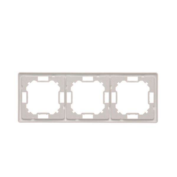 Basic Ramka na 3-moduły BMR3/11 biały SIMON zdjęcie 3