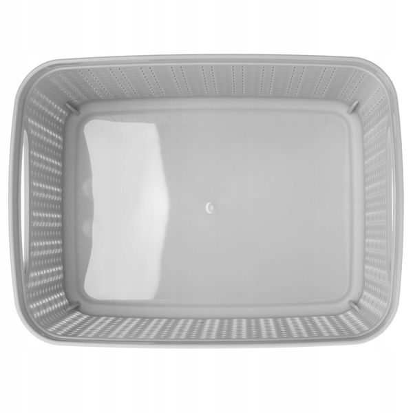 KOSZYK POJEMNIK PUDEŁKO PLASTIK KOSZ 3,3L KOLORY zdjęcie 3