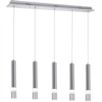 LAMPA wisząca ICE ML323 Milagro zwis OPRAWA listwa sufitowa LED 25W 4000K tuby sople chrom