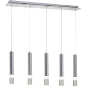 LAMPA wisząca ICE ML323 Milagro zwis OPRAWA listwa sufitowa LED 25W 4000K tuby sople chrom