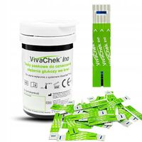 Paski do glukometru VivaChek Ino do oznaczania glukozy 50 sztuk