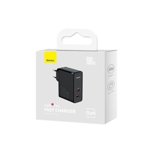 Baseus GaN5 Pro ładowarka 100W + kabel USB-C na Arena.pl