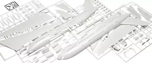 Model do sklejania. Airbus A380-800 Lufthansa New Livery, 1:144 na Arena.pl