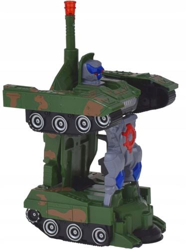 CZOŁG AUTO ROBOT AUTOBOT 2w1 POJAZD NA BATERIE ŚWIECI JEŹDZI DLA DZIECI na Arena.pl